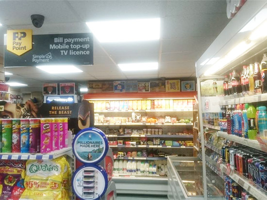 Convenience Store LED Lighting Case Study - After