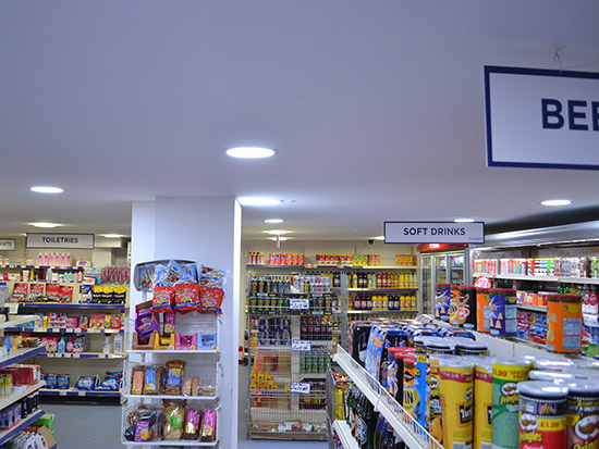 Retail/Convenience Store LED Lighting Case Study - After